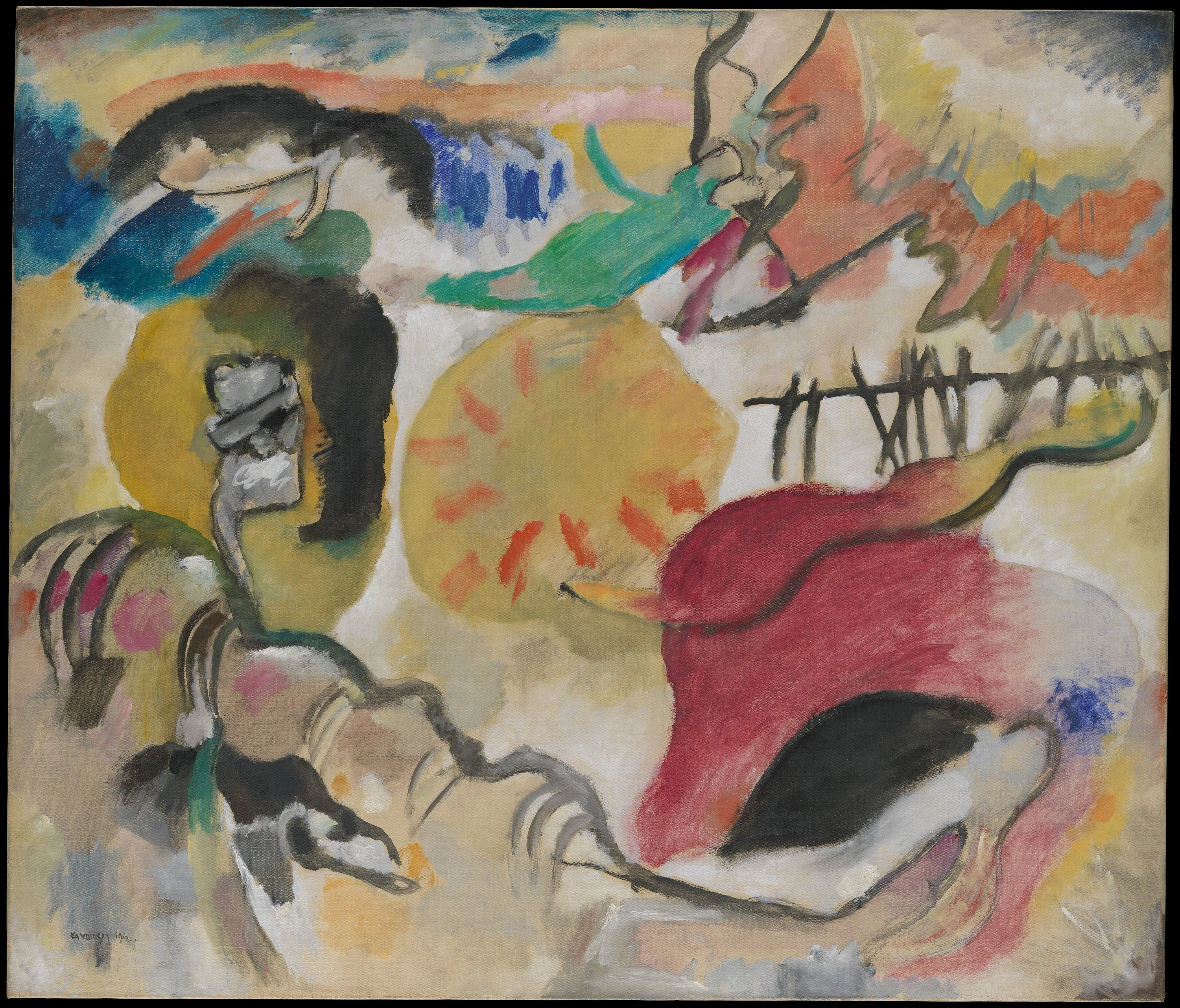 Improvisation 27 (Le Jardin d'amour II), Wassily Kandinsky