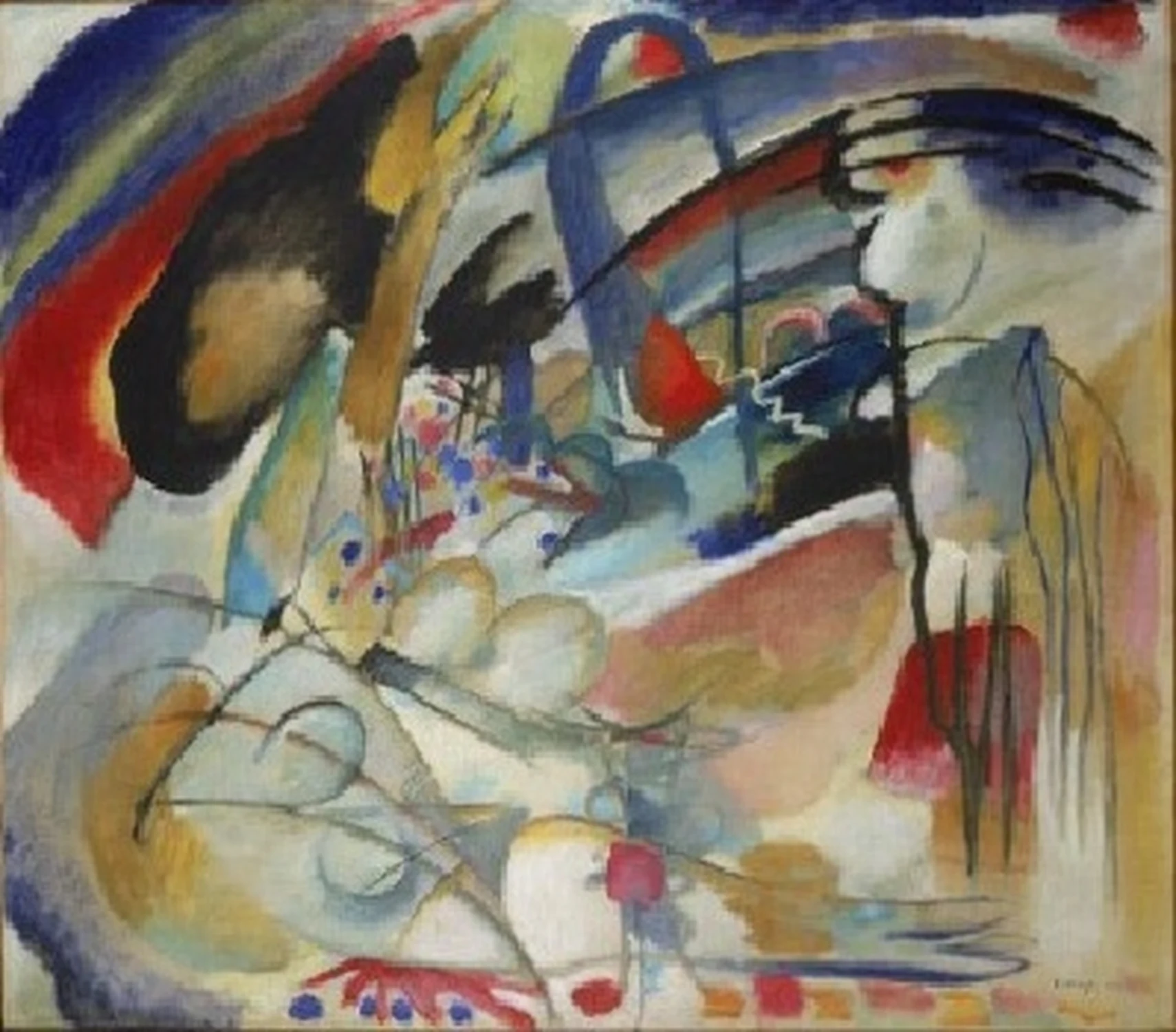 Improvisation 33 (Orient I), Wassily Kandinsky