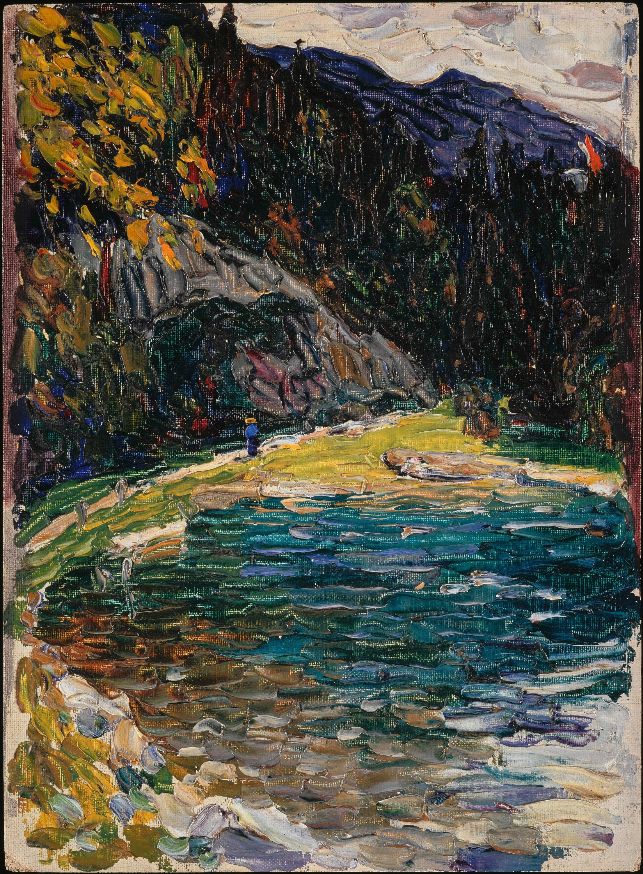 Kochel, ancienne Kesselbergstrasse, Wassily Kandinsky