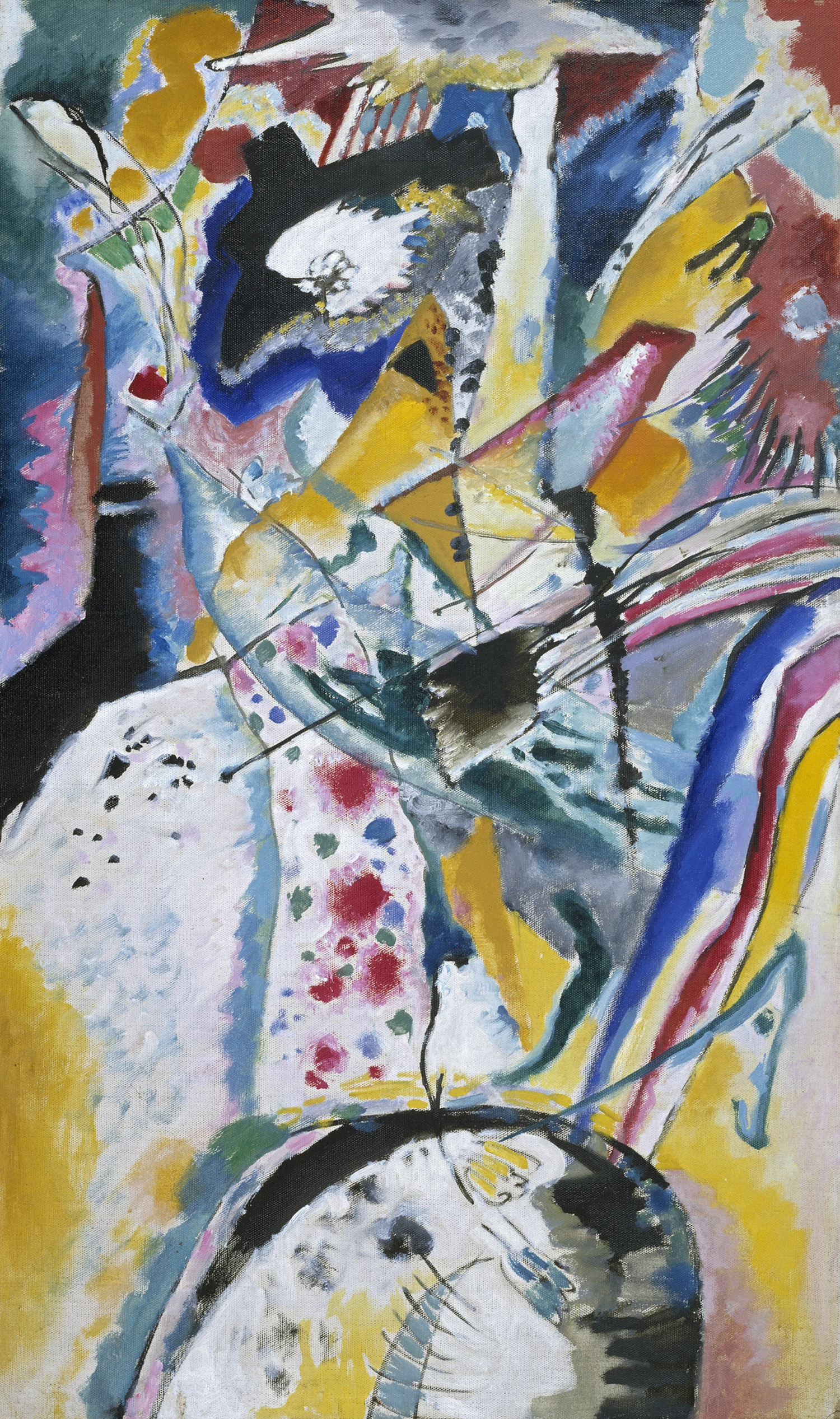 Large study for a mural for Edwin R. Campbell (Summer), Wassily Kandinsky