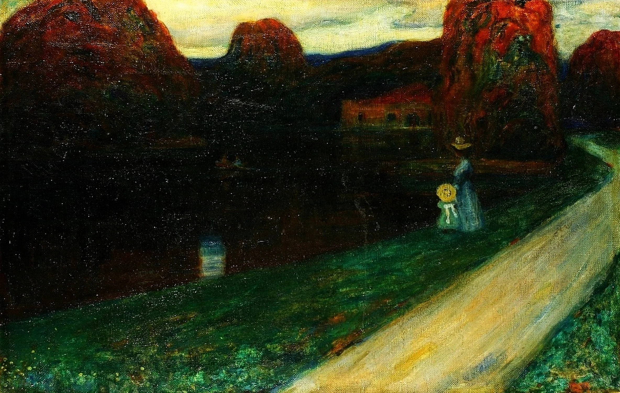 Le soir., Wassily Kandinsky