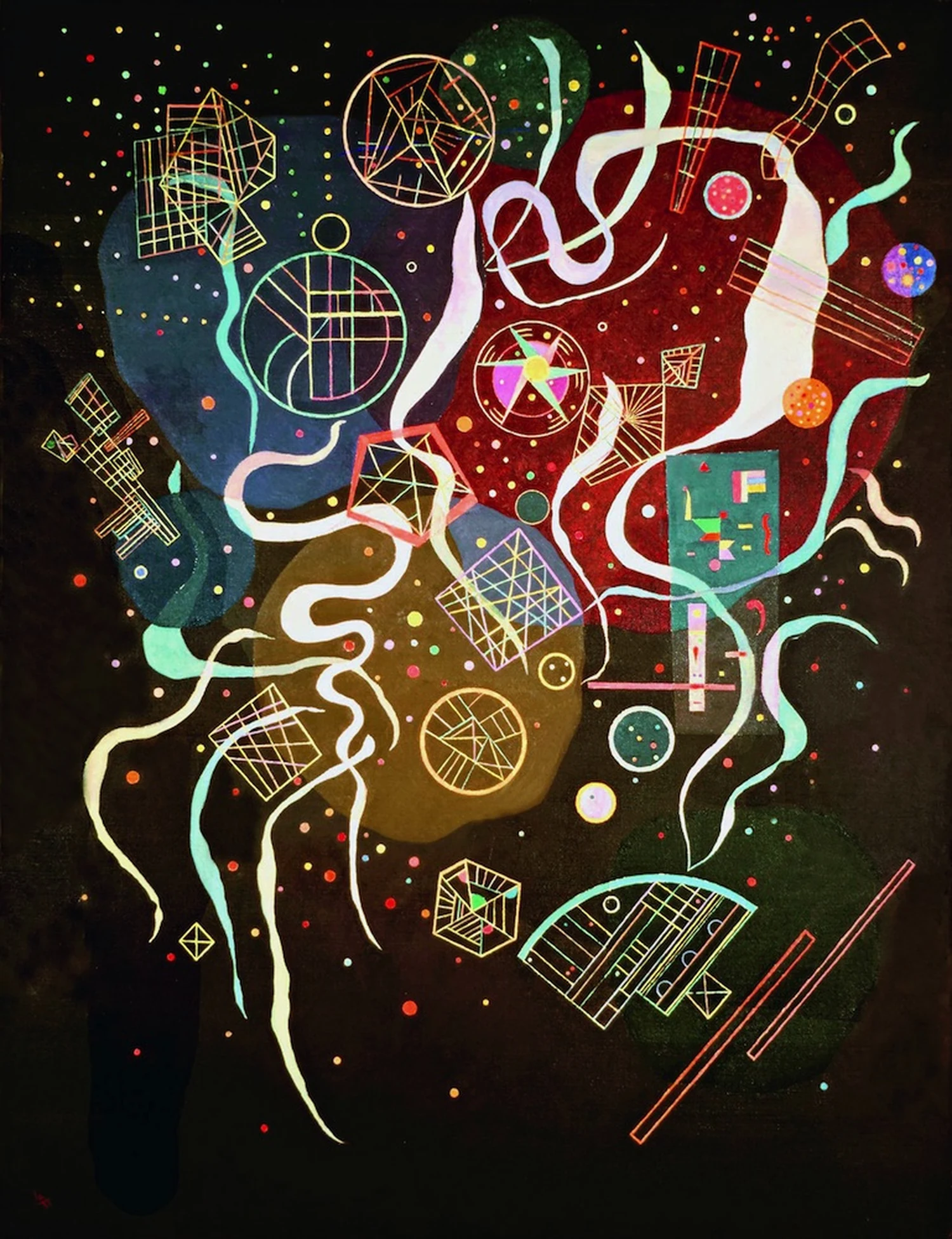 Mouvement 1, Wassily Kandinsky