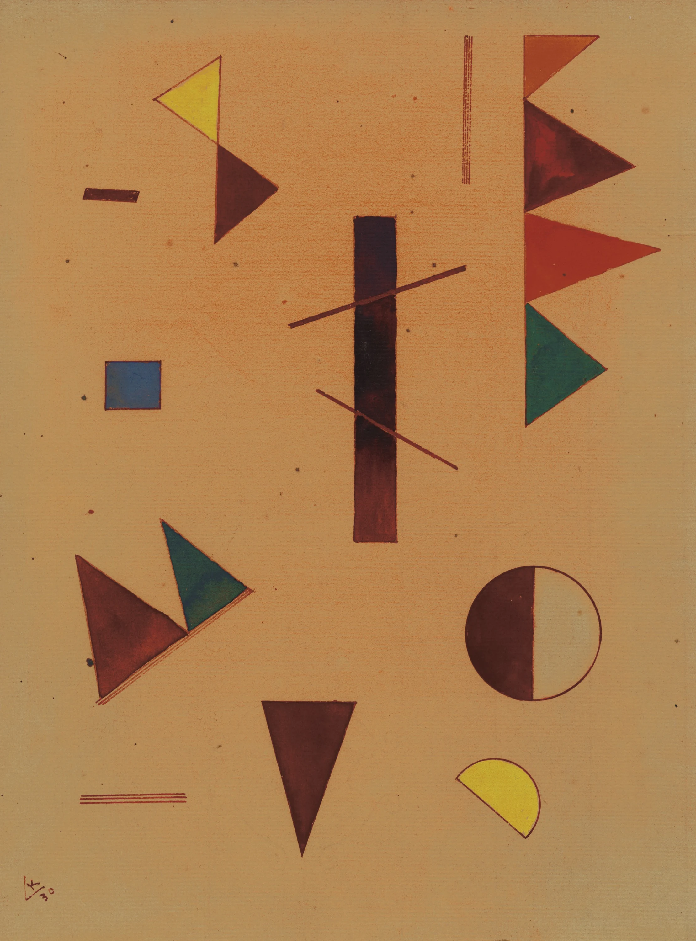 Scattered, Wassily Kandinsky