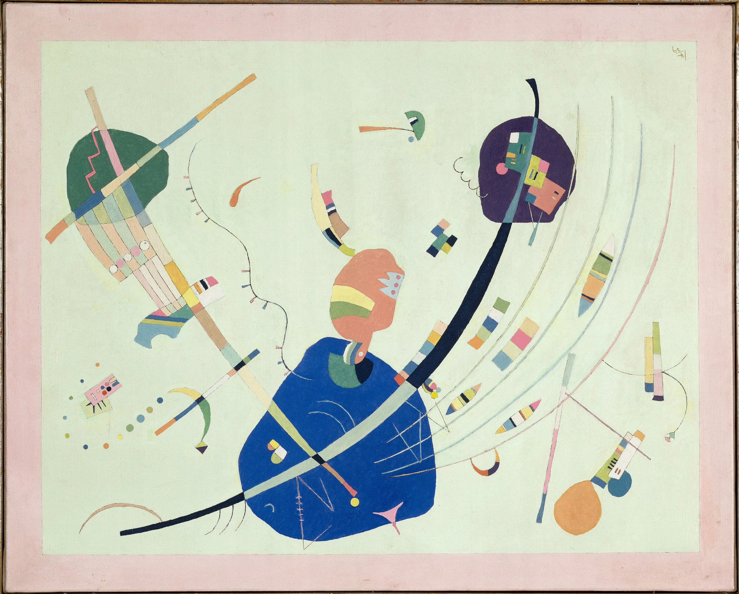 Vers le bleu, Wassily Kandinsky