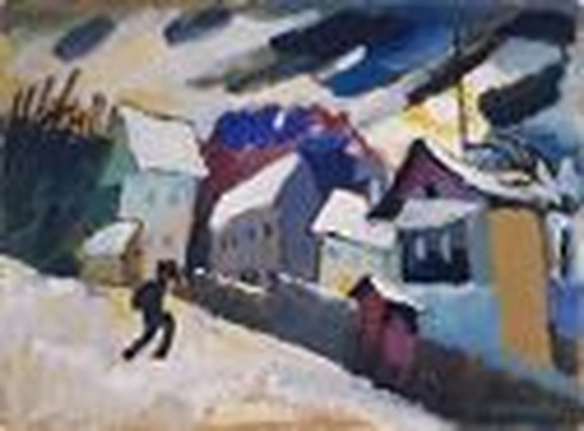 Winter Landscape (1910), Wassily Kandinsky