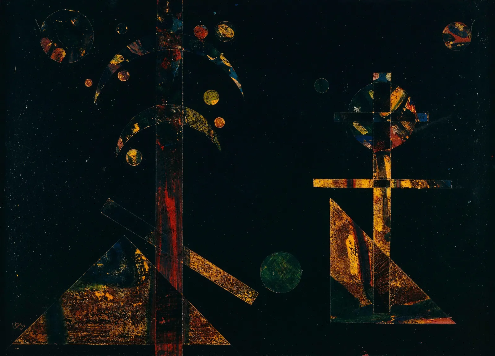 À Nina pour Noël, Wassily Kandinsky