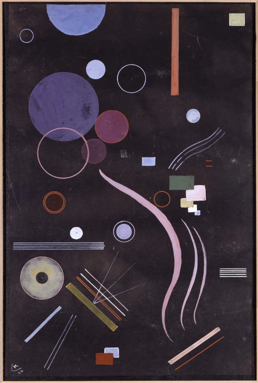 Acentric, Wassily Kandinsky