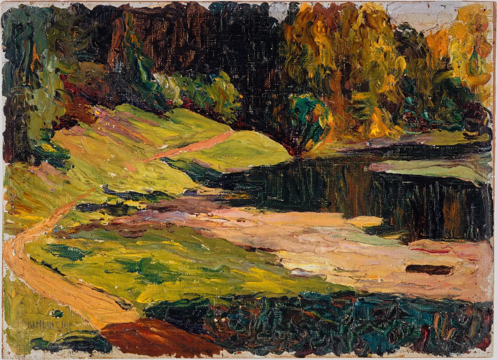 Akhtyrka, parc, Wassily Kandinsky