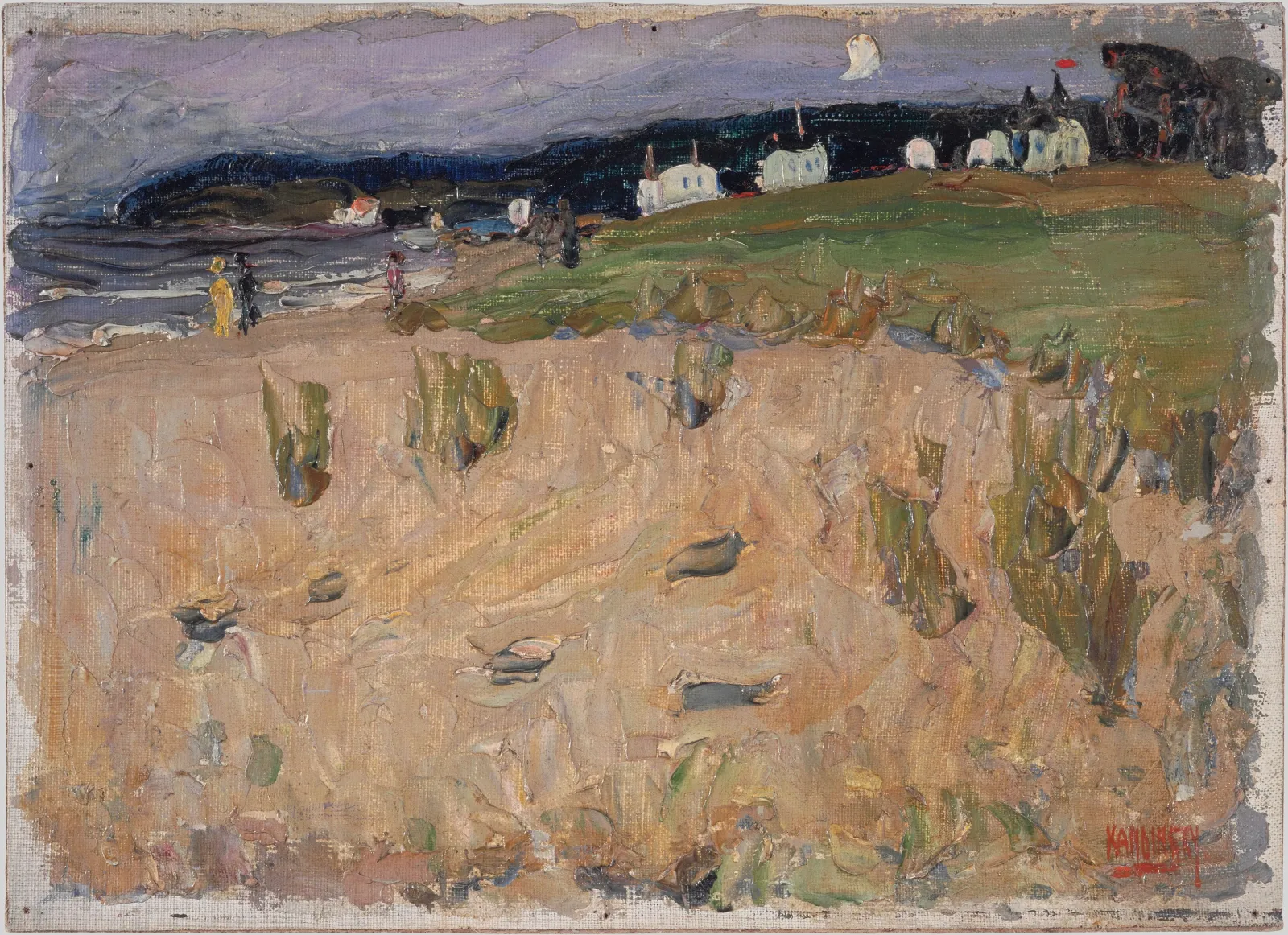 Binz auf Rügen (Crépuscule), Wassily Kandinsky