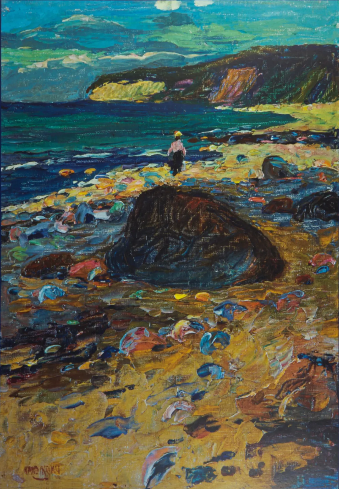 Binz on Rugen, 1901, Wassily Kandinsky