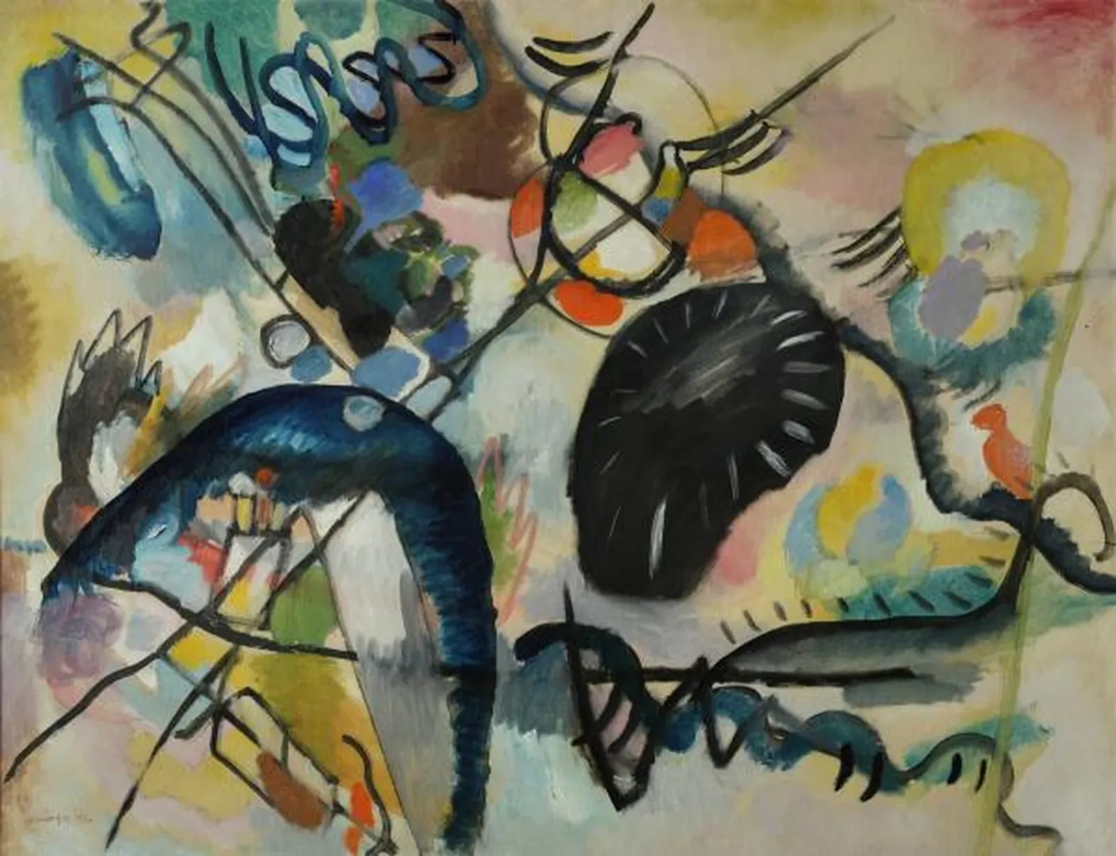 Black Spot 1, Wassily Kandinsky