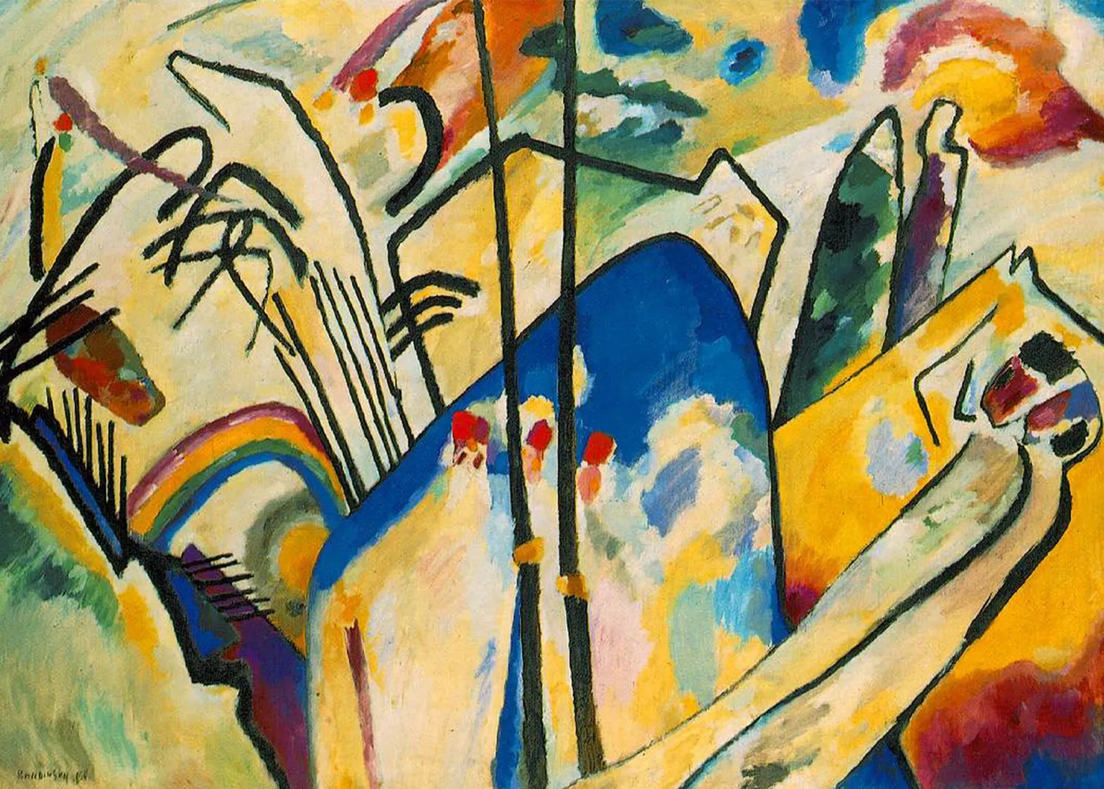 Composition IV, Wassily Kandinsky