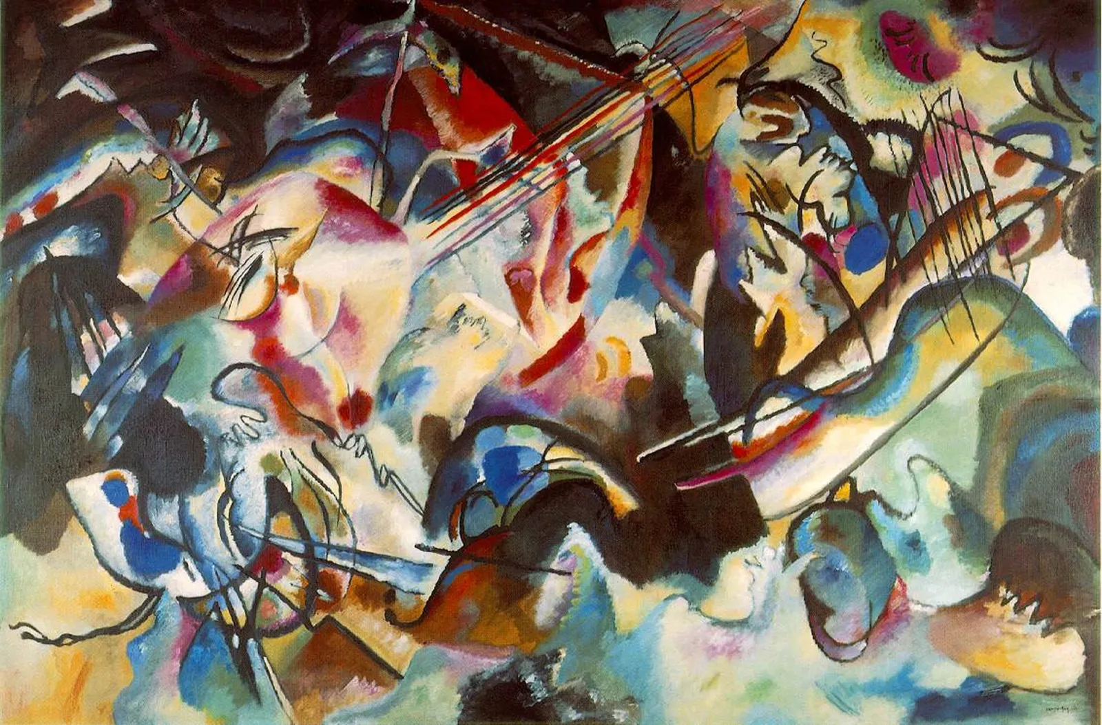 Composition VI, Wassily Kandinsky