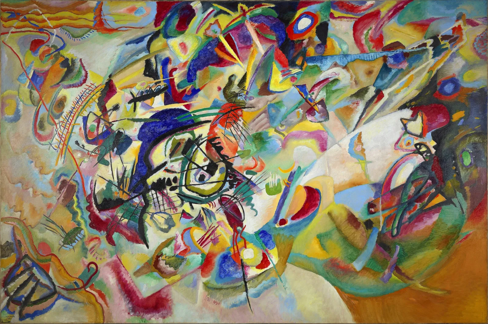 Composition VII, Wassily Kandinsky