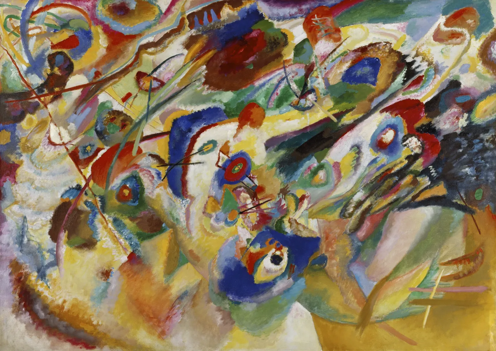 Composition VII (study 2), Wassily Kandinsky