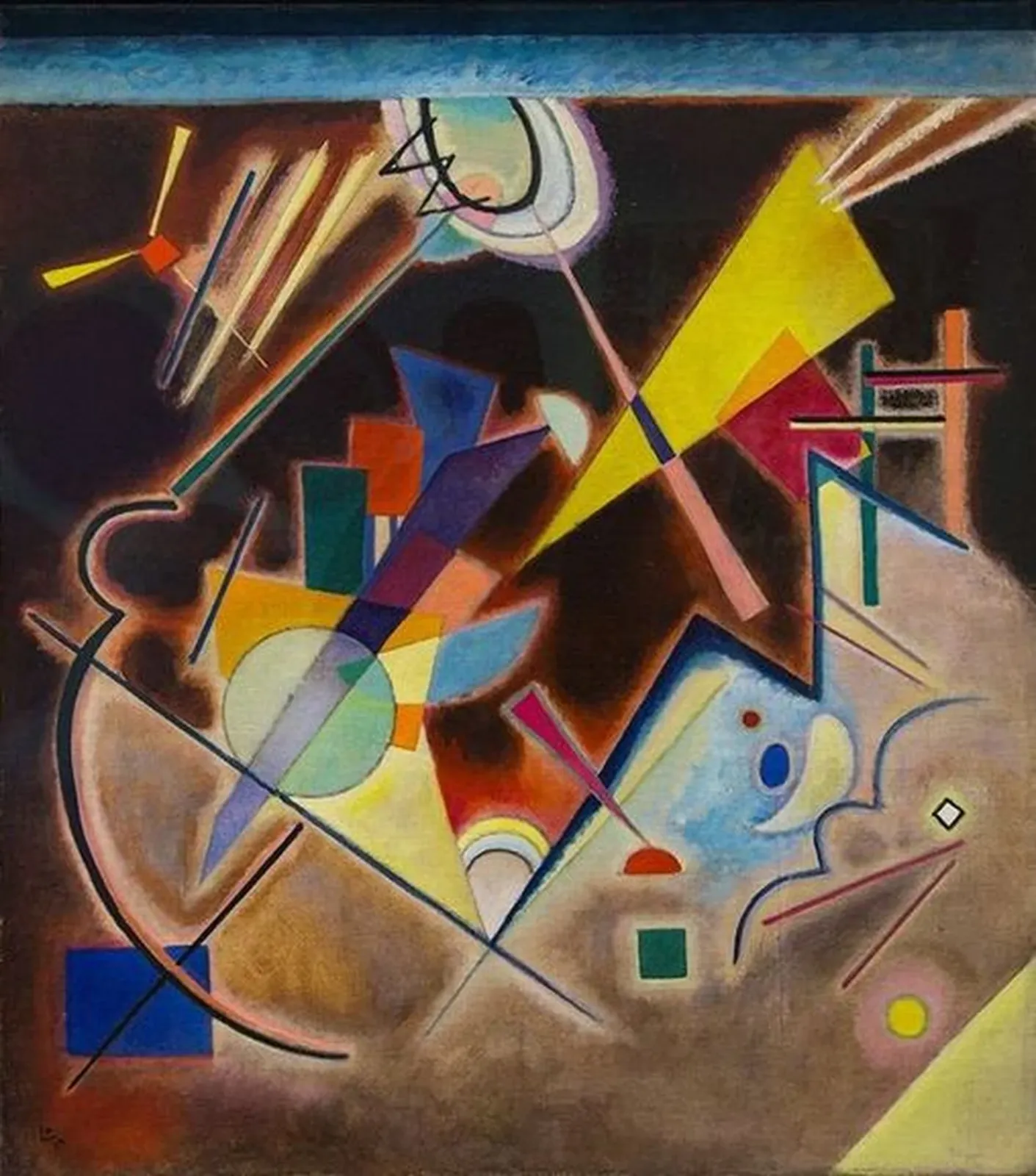 Deep brown, Wassily Kandinsky
