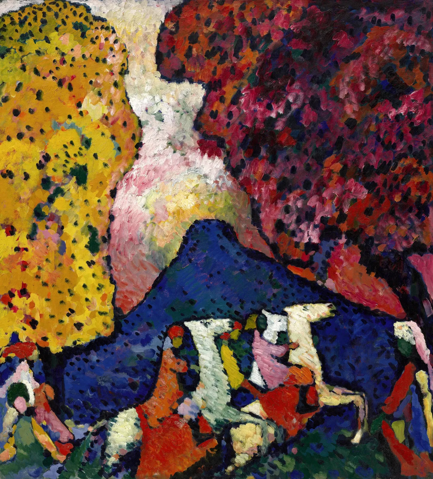 Der Blaue Berg, Wassily Kandinsky