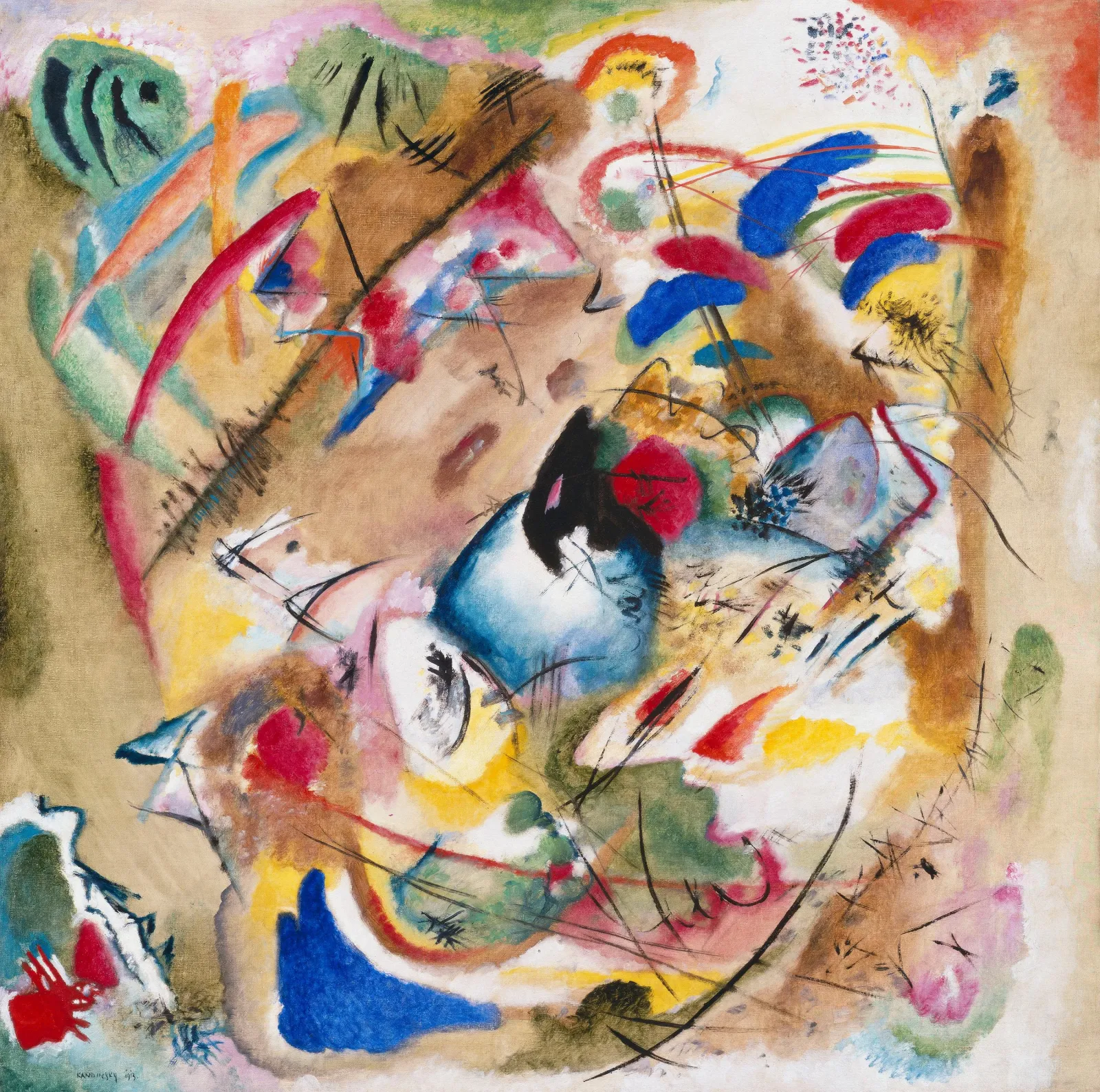 Dreamy Improvisation, Wassily Kandinsky