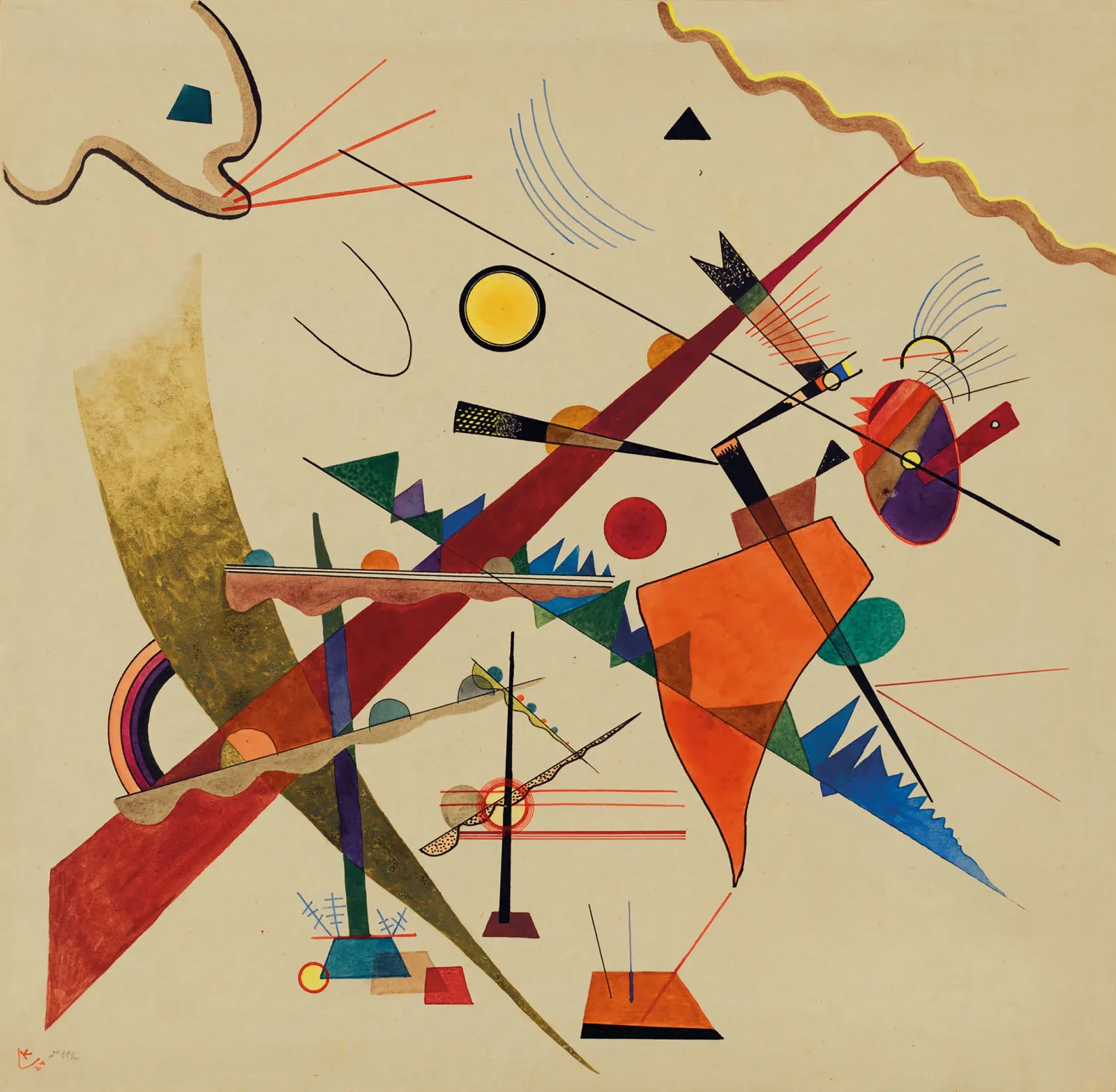 Ascension morne, Wassily Kandinsky