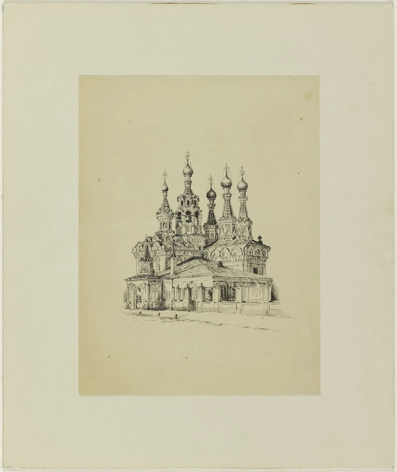 Église de la Nativité de la Vierge à Moscou, Wassily Kandinsky