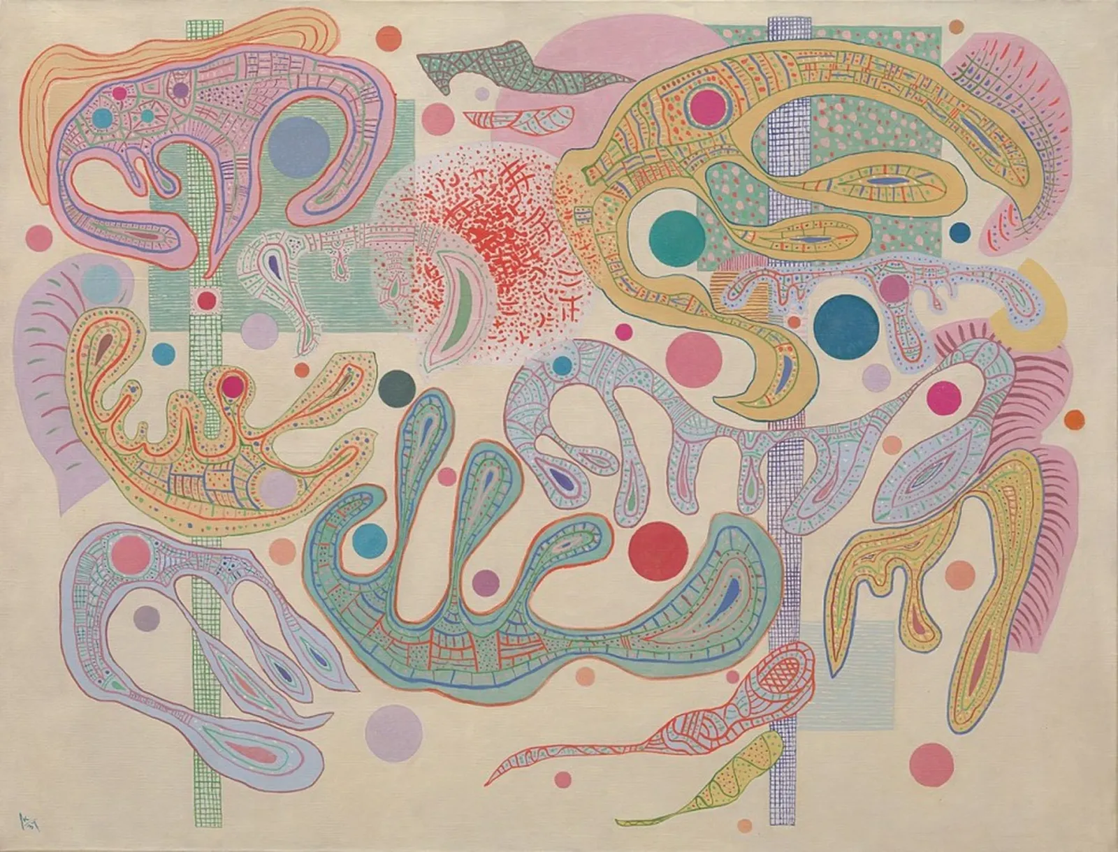 Formes capricieuses, Wassily Kandinsky