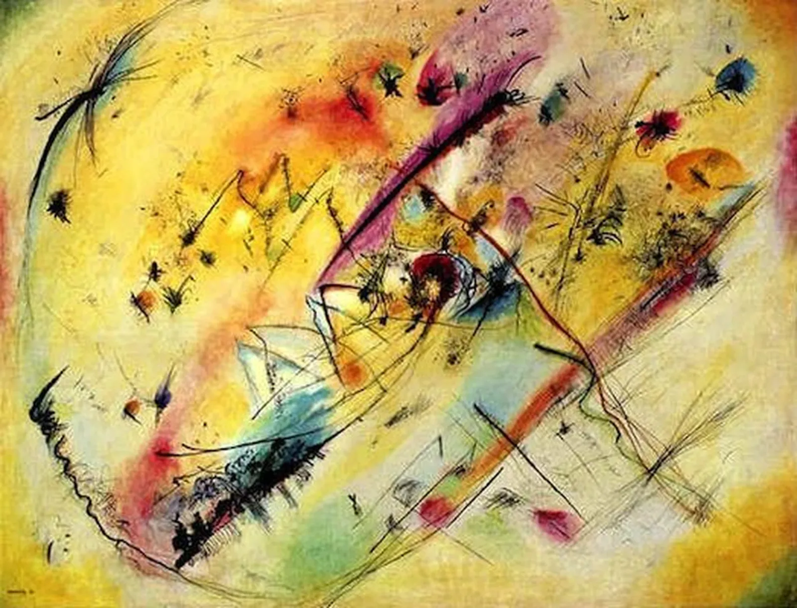 Image brillante, Wassily Kandinsky