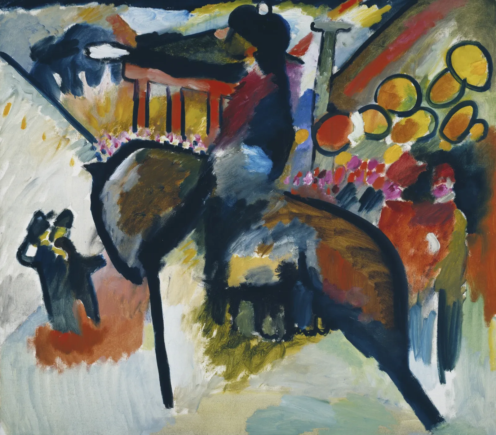 Impression IV (Gendarme), Wassily Kandinsky