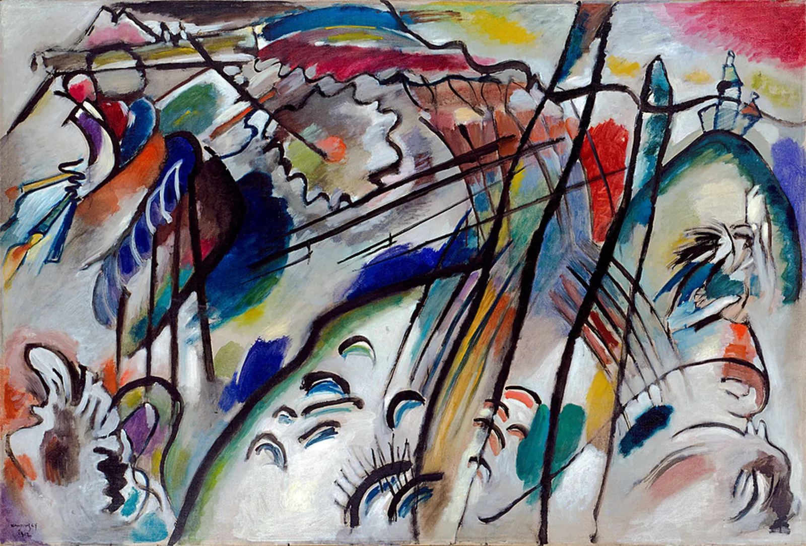 Improvisation 28 (Deuxième version), Wassily Kandinsky