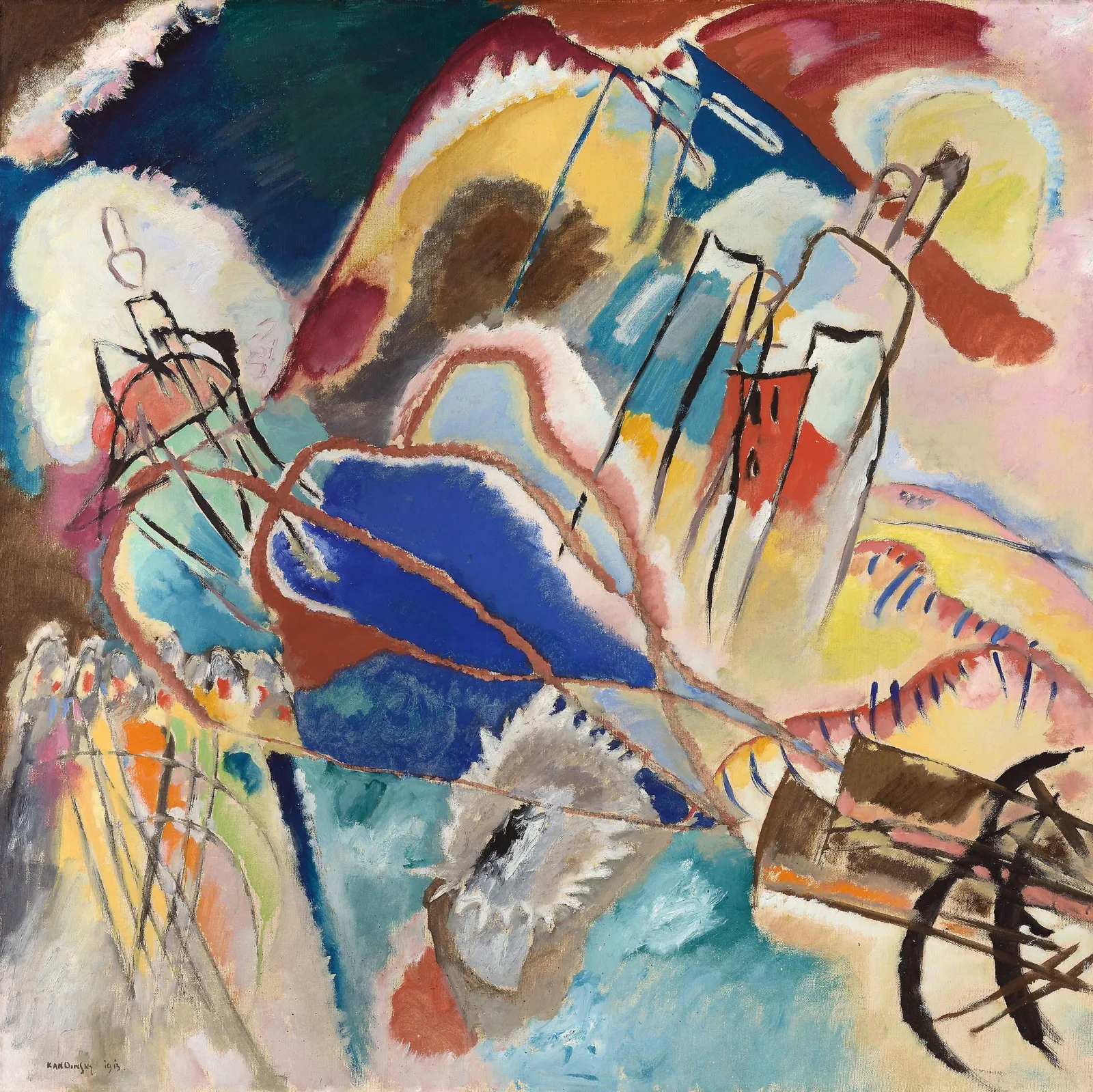 Improvisation No. 30 (Cannons), Wassily Kandinsky