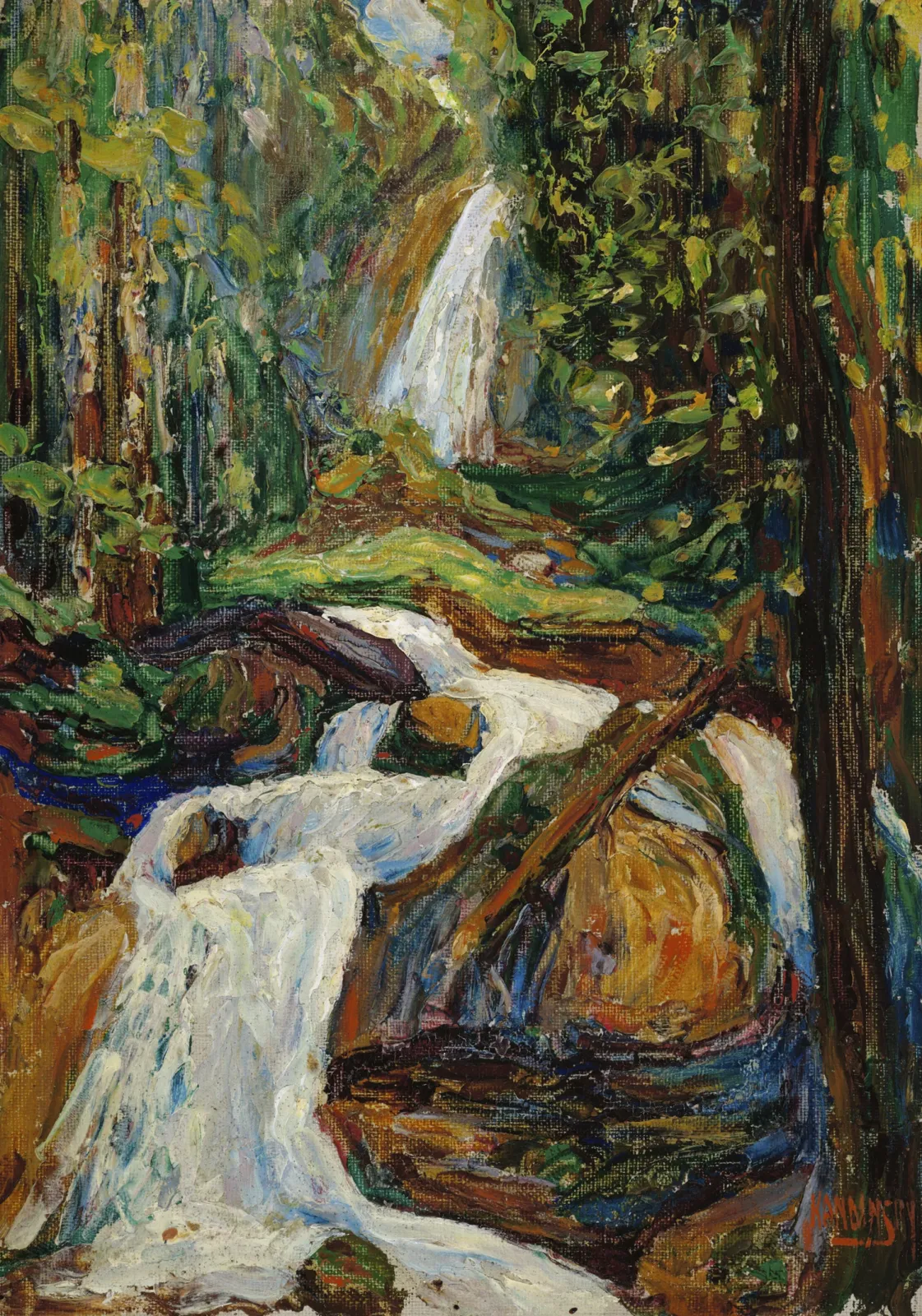 Kochel – Cascade I, Wassily Kandinsky