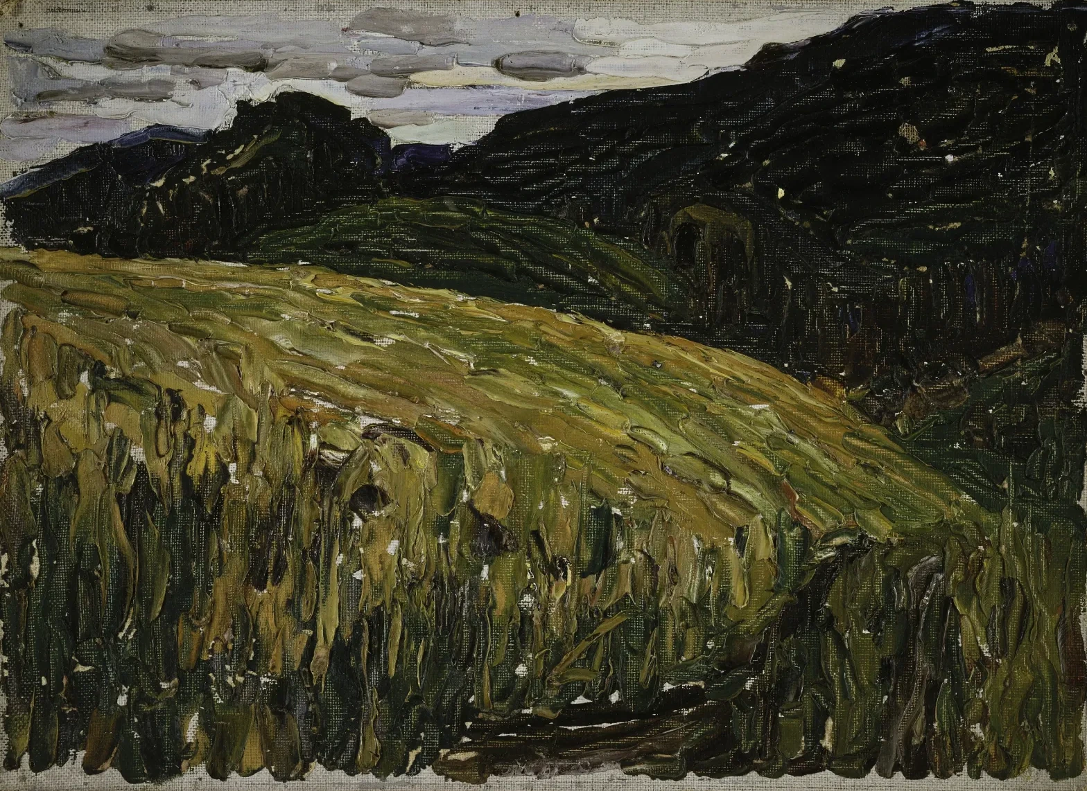 Kochel, prado de montaña, Wassily Kandinsky