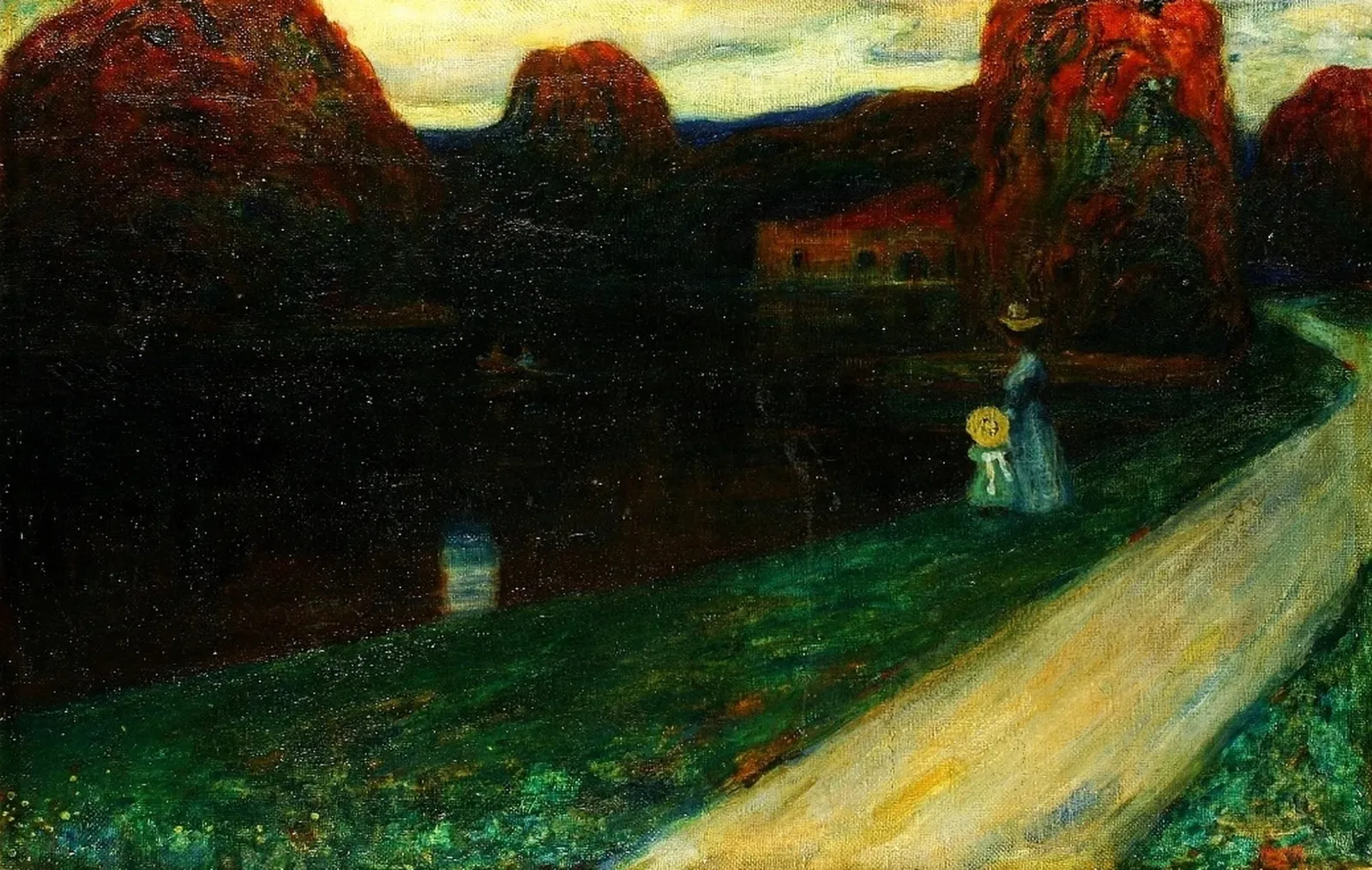 Le soir., Wassily Kandinsky
