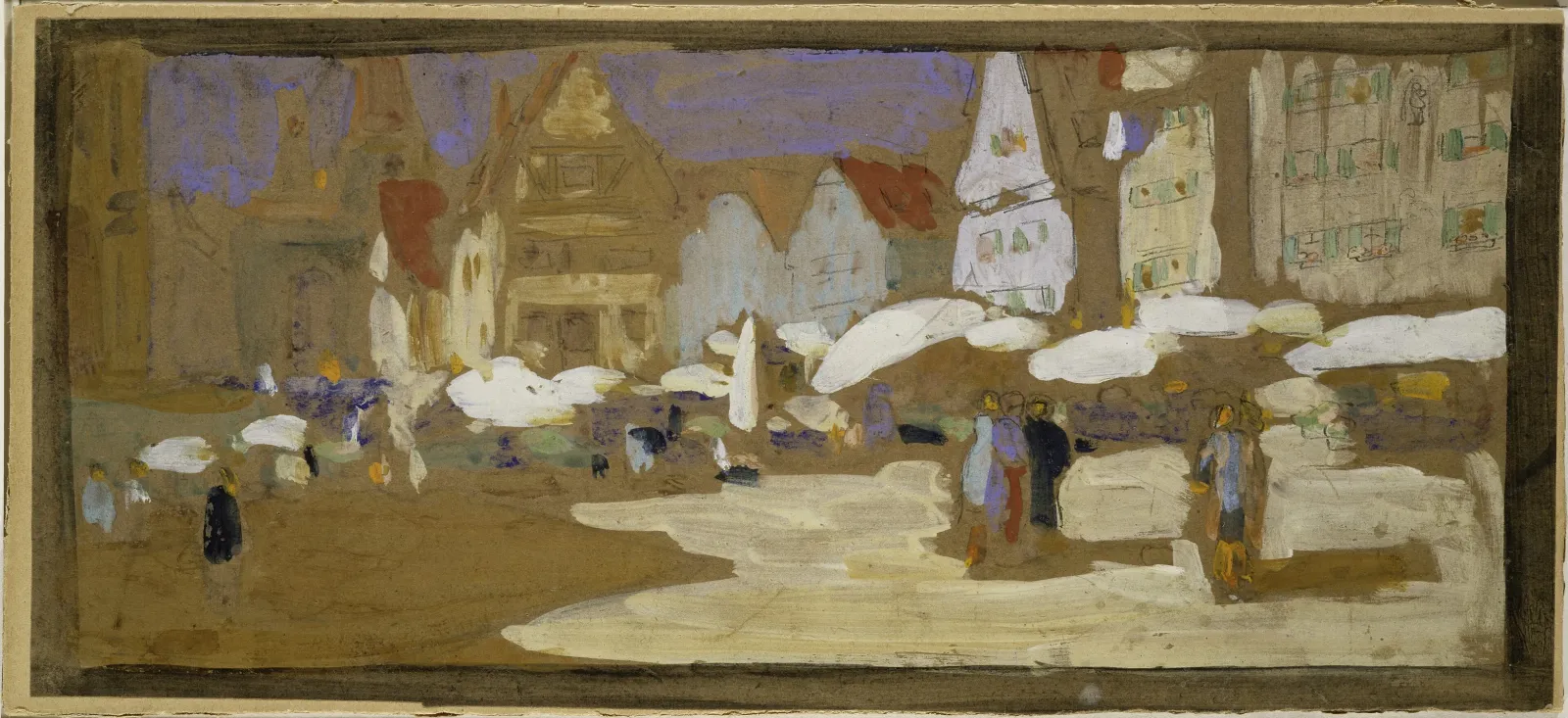 Marktplein, Wassily Kandinsky