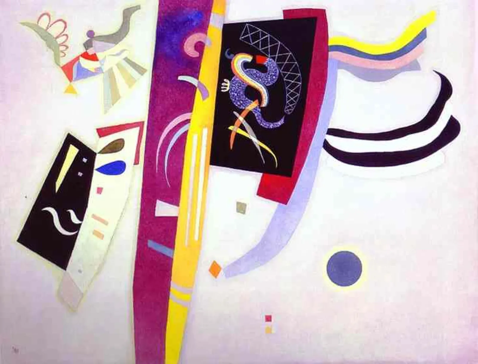 Orange Violet, Wassily Kandinsky