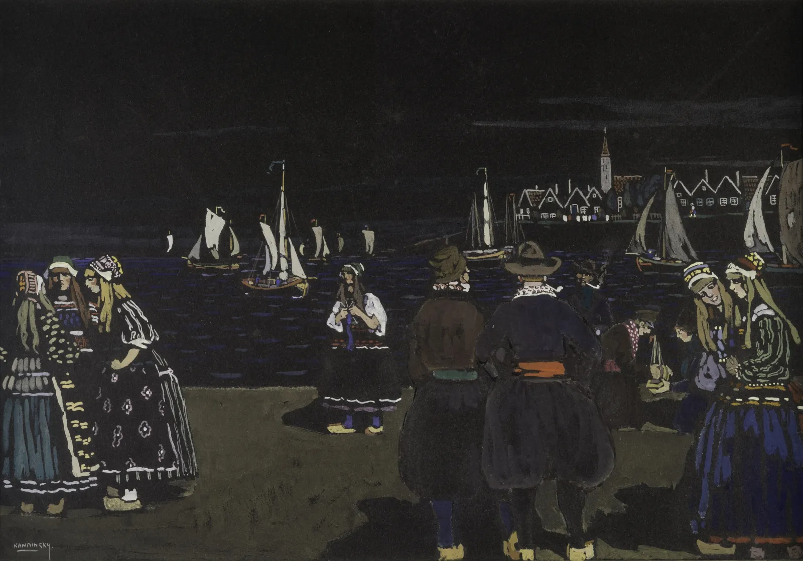 Samedi soir (Hollande), Wassily Kandinsky