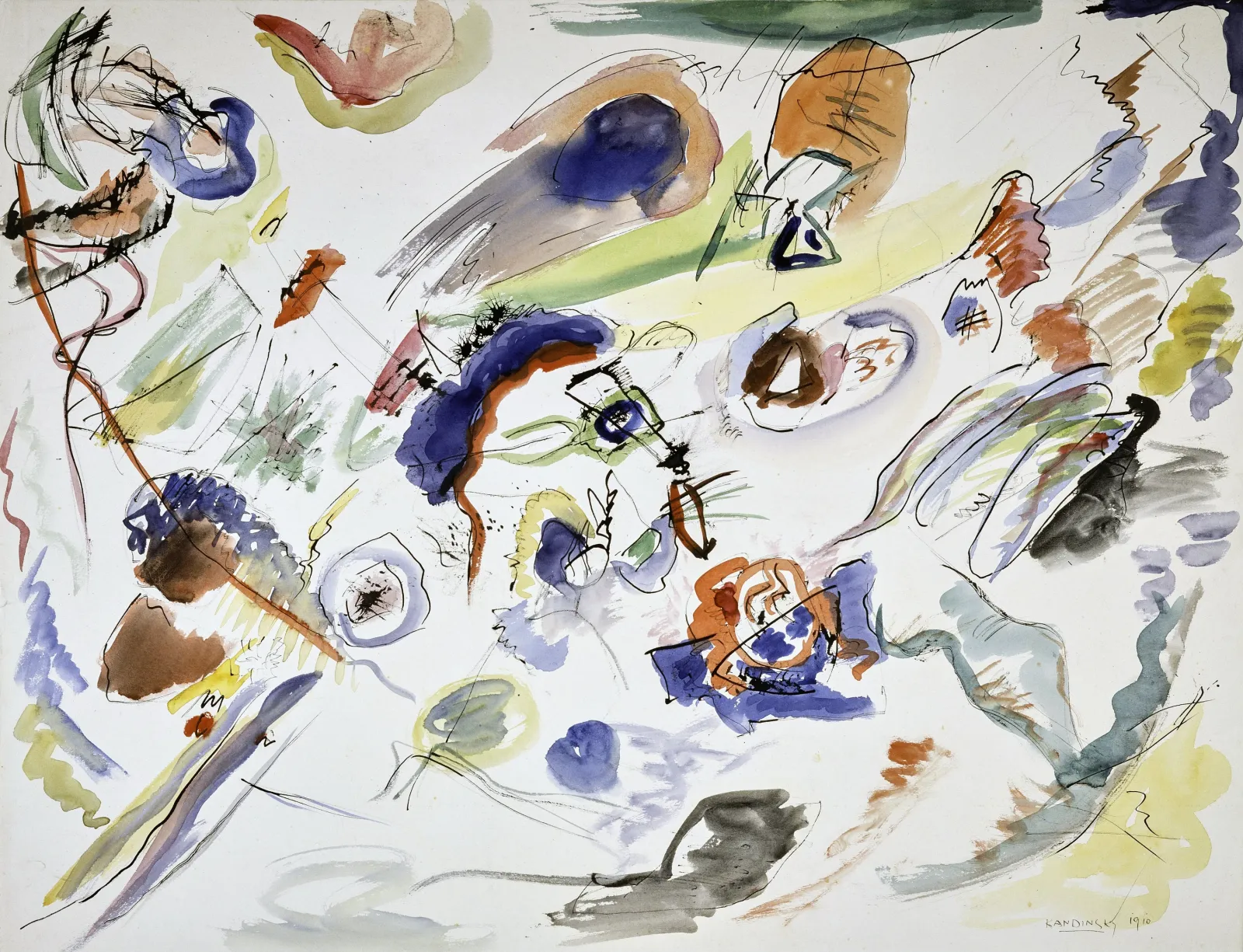 Sans titre, Wassily Kandinsky