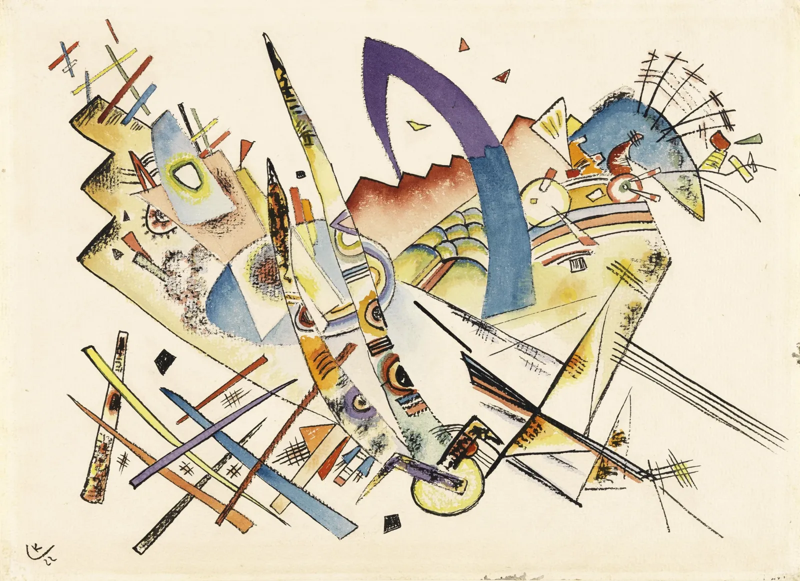 Sans titre, Wassily Kandinsky