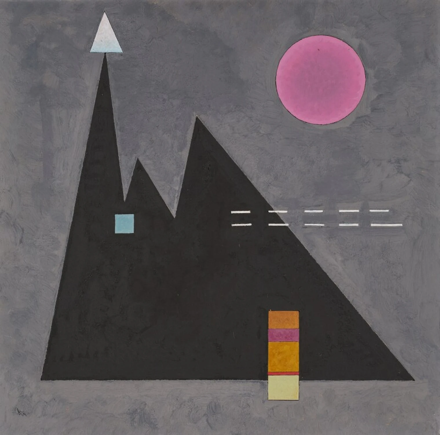 Aigu dans le sourd, Wassily Kandinsky