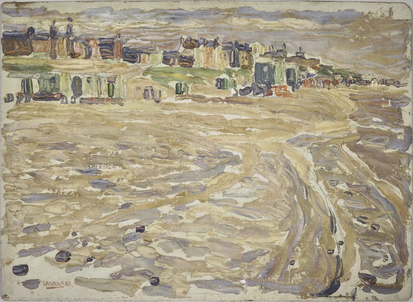 Scheveningen, Hollande, Wassily Kandinsky