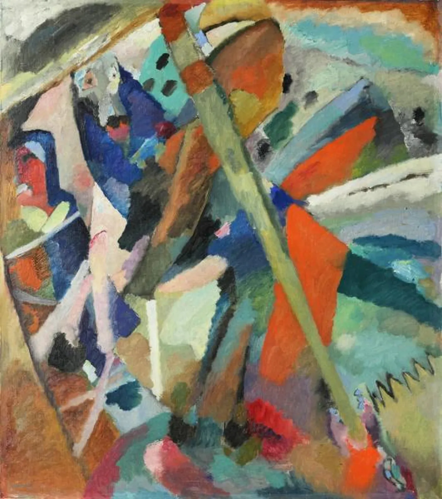 St. George (II), Wassily Kandinsky