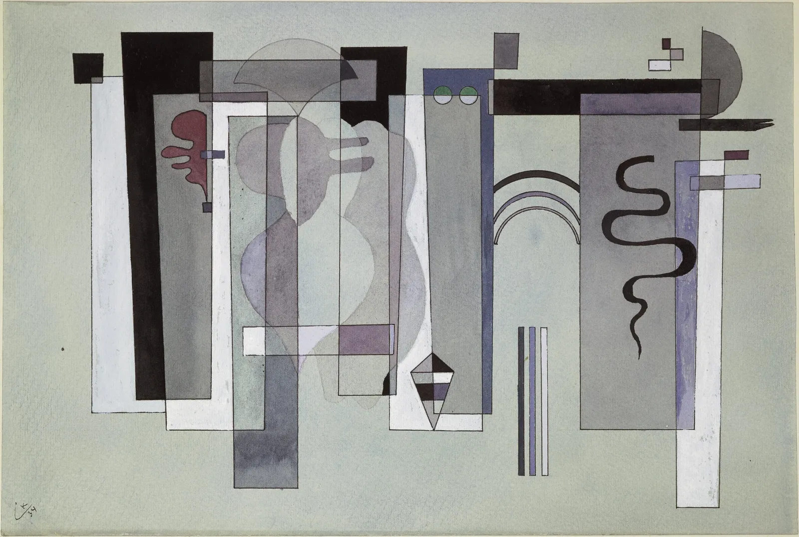 Surfaces réunies, Wassily Kandinsky