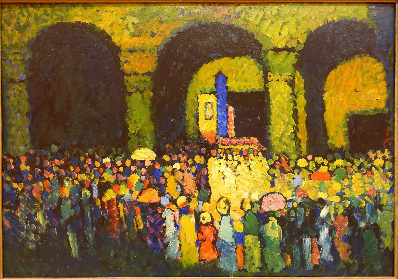 The Ludwigskirche in Munich, Wassily Kandinsky