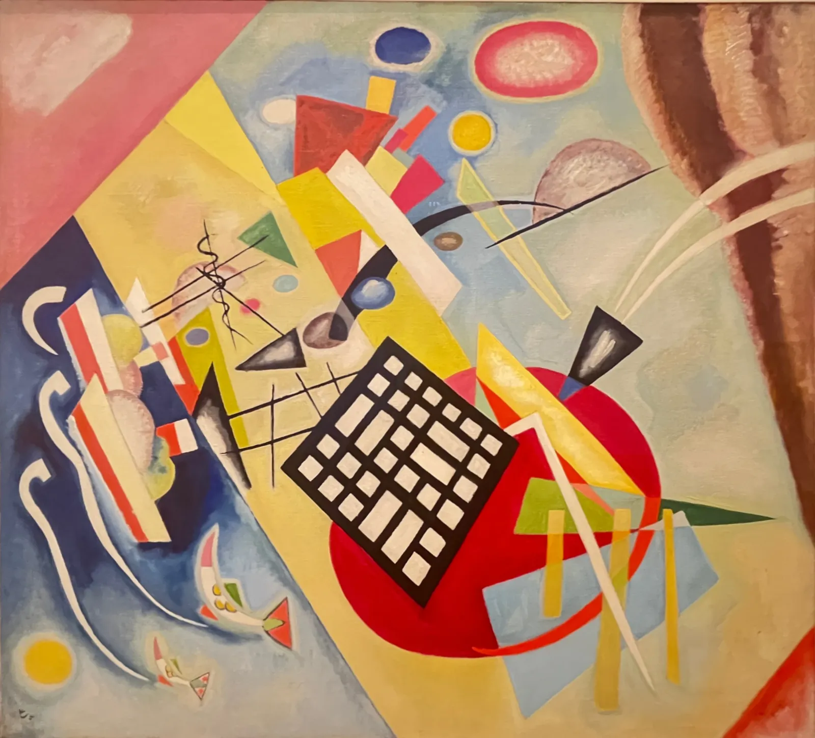 Trame noire, Wassily Kandinsky
