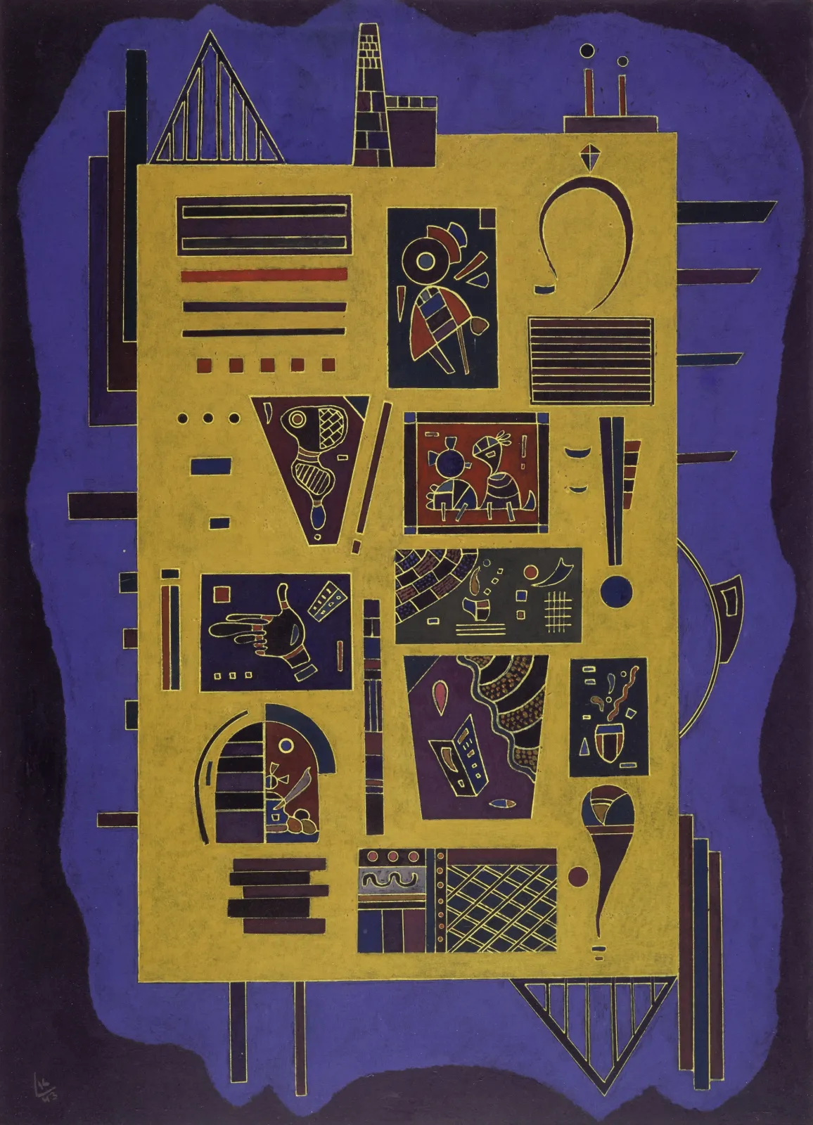 Un conglomérat, Wassily Kandinsky