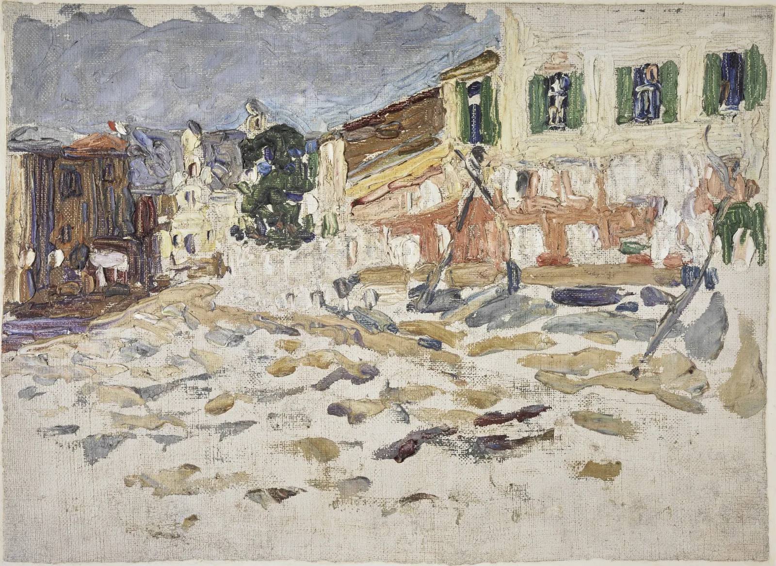 Une place, Wassily Kandinsky