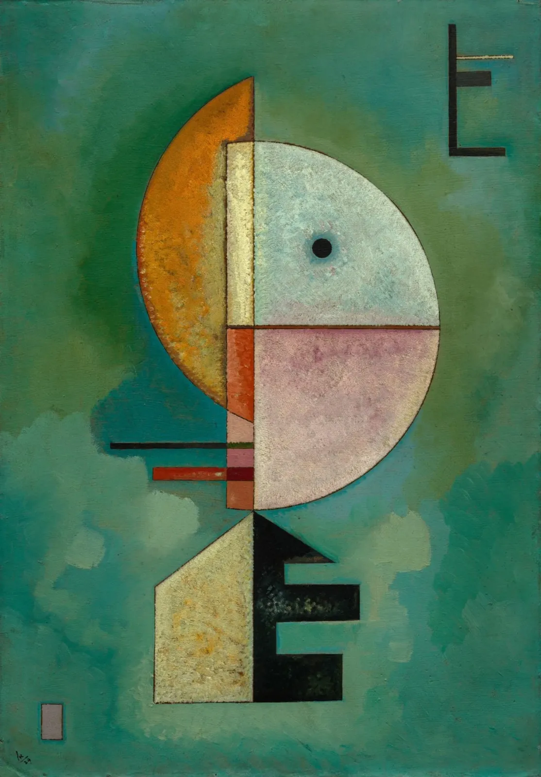 Upward, Wassily Kandinsky
