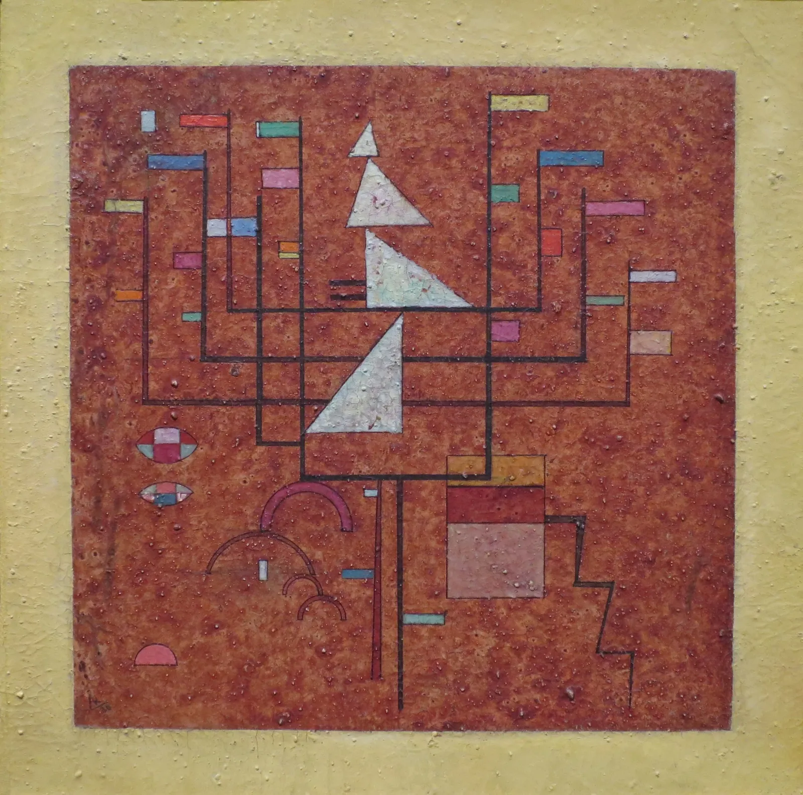Yellow Border, Wassily Kandinsky