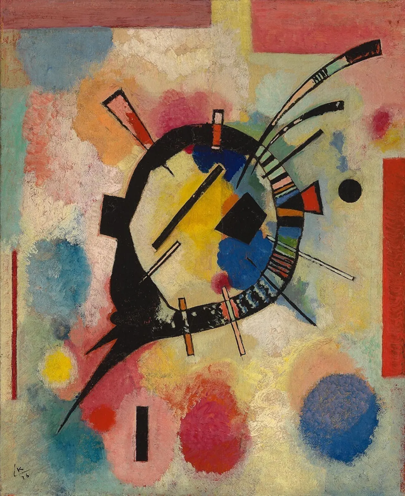 Yellow Center, Wassily Kandinsky