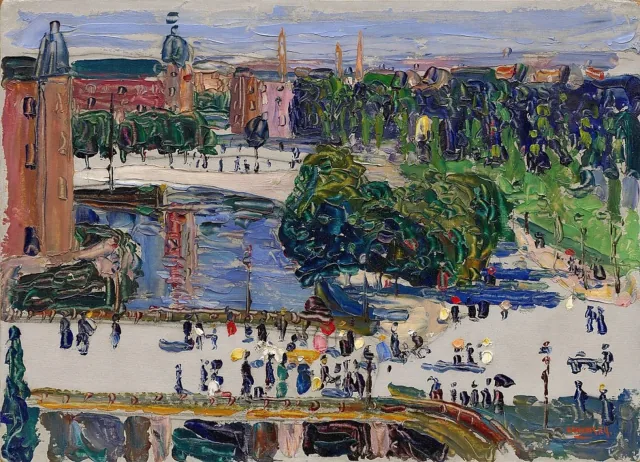Amsterdam—Vue de la Fenêtre, Wassily Kandinsky