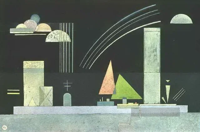 En reposo, Wassily Kandinsky